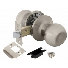 Ручка дверная кноб Punto 6072 SN-P (без фик.) Никель матовый