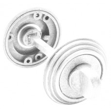 Завертка к ручке Adden Bau Wc V003 ENAMEL CHROME Белый/хром
