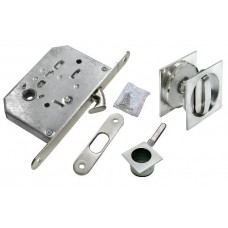 Комплект для раздвижных дверей Morelli MHS-2 WC SC, Хром матовый