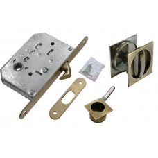 Комплект для раздвижных дверей Morelli MHS-2 WC AB, Бронза античная