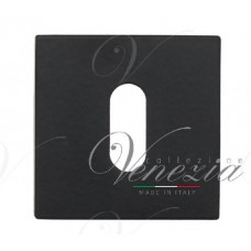 Накладка под ключ буратино на квадратном основании Fratelli Cattini KEY 8-NM матовый черный 2 шт.