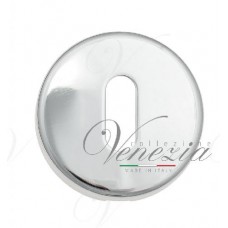 Накладка под ключ буратино на круглом основании Fratelli Cattini KEY 7-CR полированный хром 2 шт.