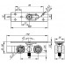 Комплект роликов для раздвижных дверей DIY Comfort 80/4 kit (877+882)