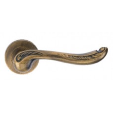 Ручка дверная на круглой розетке Archie Acanto (20G) Кофе античный