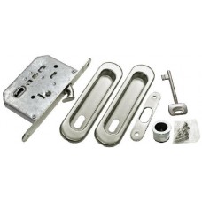 Комплект для раздвижных дверей Morelli MHS150 L SC Матовый хром