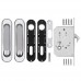 Ручка для раздвижной двери комплект Punto Soft LINE SL-011 CP Хром
