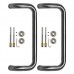 Ручка дверная скоба Fuaro Ph-25-25/300-INOX (нержавейка)