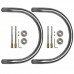 Ручка дверная скоба Fuaro Ph-27-25/300-INOX (нержавейка)