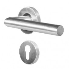 Ручка дверная противопожарная Doorlock DL 040/F PZ L-form Rt