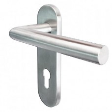 Ручка дверная противопожарная Doorlock 040/F PZ KP L-form Rt