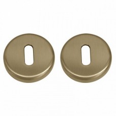 Накладка под ключ буратино на круглом основании COLOMBO CD1063G-OM матовое золото