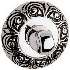 Фиксатор поворотный Pasini 2657 WCR QUEEN ANT SILVER античное серебро