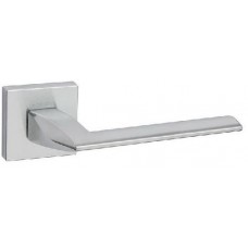 Дверная ручка на квадратной розетке FIMET 1352/204 PURA хром матовый F05
