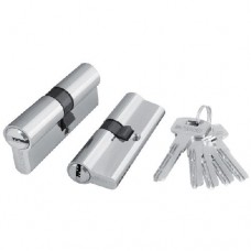 Цилиндровый механизм Fuaro 200 ZA 80 mm (35+10+35) CP хром 5 кл.