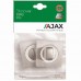 Фиксатор поворотный Ajax BK6 JK SN/CP-3 матовый никель/хром