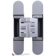 Петля дверная скрытая KUBICA 2760 DXSX, CS МАТОВЫЙ ХРОМ (60 kg)
