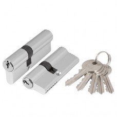 Цилиндровый механизм Ajax AX100/60 mm (25+10+25) CP хром 5 кл.