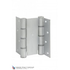 Дверная петля пружинная двусторонняя ALDEGHI 155x30 матовый хром ALD127
