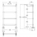 Полотенцесушитель Margaroli 370 - 442 - 6 Old Brasss